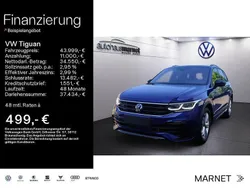 Blau Gebraucht 2024 VW Tiguan R-line SUV | 43.999 € (Etwas zu teuer)