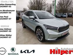Arctic silber metallic (metallic) Gebraucht 2021 Skoda Enyaq iV Lodge SUV | 27.940 € (Etwas zu teuer)