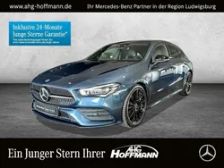 Blau Gebraucht 2021 Mercedes CLA250 AMG Limousine | 32.720 € (Guter Preis)