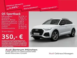 Gletscherweiß metallic Gebraucht 2021 Audi Q5 Sportback S-Line SUV | 42.597 € (Guter Preis)