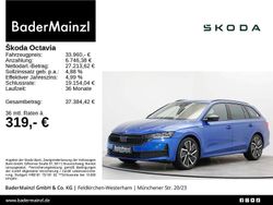 Blau Gebraucht 2024 Skoda Octavia SportLine Kombi | 33.960 € (Fairer Preis)