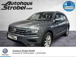 Platinum grey metallic Gebraucht 2018 VW Tiguan Allspace Highline SUV | 28.990 € (Fairer Preis)