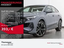 Grau Gebraucht 2022 Audi Q4 Sportback e-tron S-Line SUV | 30.980 € (Etwas zu teuer)