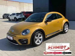 Sandstorm yellow metallic Gebraucht 2017 VW Beetle Comfortline Coupé | 17.900 € (Etwas zu teuer)