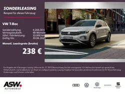 Pyritsilber metallic Neu 2025 VW T-Roc Goal SUV | 38.830 € (Fairer Preis)