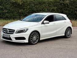 Weiß Gebraucht 2014 Mercedes A180 AMG line Plus Kleinwagen | 10.850 € (Teuer)