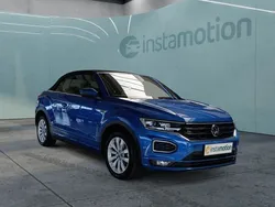 Blau Gebraucht 2021 VW T-Roc Cabriolet Cabrio | 24.073 € (Fairer Preis)