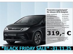 Schwarz Neu 2025 BYD Dolphin Comfort Kleinwagen | 28.790 € (Fairer Preis)