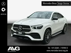 Manufaktur diamantweiß bright Gebraucht 2024 Mercedes GLE350 AMG Coupé | 81.990 € (Etwas zu teuer)