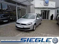 Silber metallic Gebraucht 2012 VW Golf VI Business Kombi | 8.990 € (Teuer)