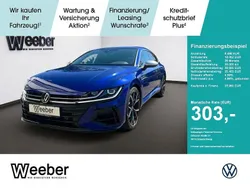 Blau Gebraucht 2021 VW Arteon R Limousine | 33.950 € (Guter Preis)