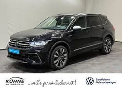 Schwarz, Gebraucht 2022 VW Tiguan Allspace R-line SUV | 39.820 € (Etwas zu teuer)