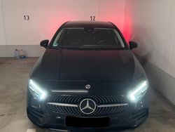 Schwarz Gebraucht 2023 Mercedes A200 AMG line Limousine | 26.699 € (Superpreis)