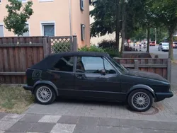 Schwarz Gebraucht 1986 VW Golf Cabriolet Cabrio | 4.500 €