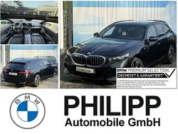 Saphirschwarz met Gebraucht 2024 BMW 540 M Sport Kombi | 69.749 €