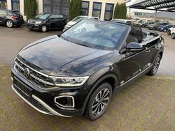 Schwarz Gebraucht 2022 VW T-Roc Cabriolet Style Cabrio | 25.900 € (Fairer Preis)