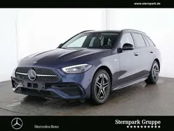 Lack sodalithblau Gebraucht 2025 Mercedes C300e Premium Kombi | 57.890 € (Etwas zu teuer)