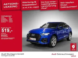 Ultrablau metallic Gebraucht 2024 Audi Q5 Sportback S-Line SUV | 52.920 € (Fairer Preis)