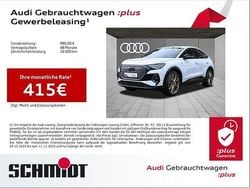 Gletscherweiß metallic Gebraucht 2025 Audi Q4 Sportback e-tron S-Line SUV | 53.840 € (Teuer)