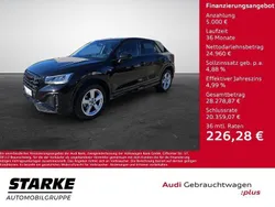 Mythosschwarz metallic Gebraucht 2024 Audi Q2 S-Line SUV | 29.960 € (Fairer Preis)