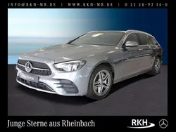 Grau Gebraucht 2021 Mercedes E300 AMG line Limousine | 35.980 € (Fairer Preis)