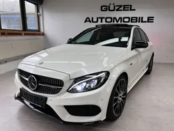 Designo diamantweiß Gebraucht 2017 Mercedes C43 AMG AMG Limousine | 31.980 € (Fairer Preis)