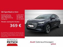 Auroraviolett metallic Gebraucht 2024 Audi Q4 Sportback e-tron Ambiente SUV | 41.950 €