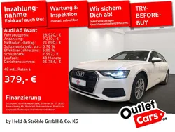 Weiß Gebraucht 2022 Audi A6 Business Kombi | 28.920 € (Superpreis)