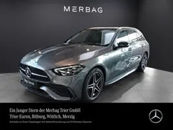 Grau Gebraucht 2024 Mercedes C220 AMG Limousine | 43.330 € (Fairer Preis)