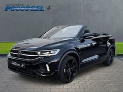 Schwarz Gebraucht 2024 VW T-Roc Cabriolet R-line Cabrio | 39.650 € (Etwas zu teuer)