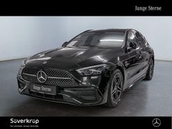 Schwarzlack obsidianschwarz (metallic) Gebraucht 2024 Mercedes C200 AMG Kombi | 41.820 € (Etwas zu teuer)