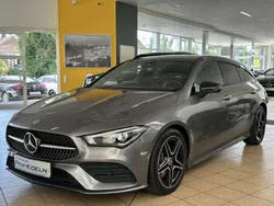 Mountaingrau (metallic) Gebraucht 2023 Mercedes CLA200 AMG line Kombi | 32.950 € (Fairer Preis)