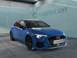 Blau Gebraucht 2024 Audi A3 Sportback S-Line Limousine | 38.740 € (Fairer Preis)