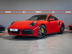 Indischrot Gebraucht 2020 Porsche 911 Turbo S Sport Coupé | 199.950 € (Etwas zu teuer)