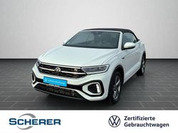 Pure white Gebraucht 2022 VW T-Roc Cabriolet R-line Cabrio | 26.990 € (Fairer Preis)