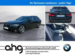 Schwarz Gebraucht 2021 BMW 530e Kombi | 27.660 € (Guter Preis)