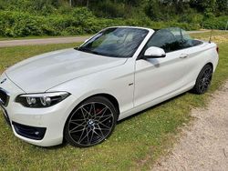 Mineralweiss metallic Gebraucht 2018 BMW 220 Sport Line Cabrio | 24.999 € (Etwas zu teuer)