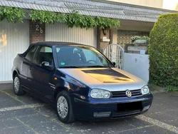 Blau Gebraucht 2000 VW Golf Cabriolet Cabrio | 2.000 € (Fairer Preis)
