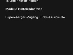 Neu 2025 Tesla Model 3 RWD Limousine | 38.000 € (Superpreis)