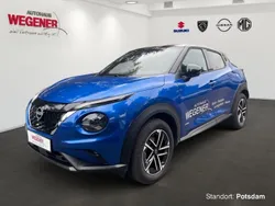 Magnetic blue/ black Gebraucht 2024 Nissan Juke N-Connecta SUV | 27.370 € (Fairer Preis)