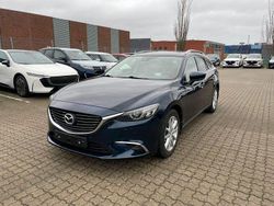 Blau Gebraucht 2018 Mazda 6 Sports-Line Kombi | 14.400 €