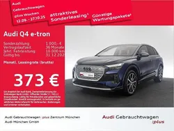 Navarrablau metallic Gebraucht 2024 Audi Q4 e-tron Advanced SUV | 43.581 € (Fairer Preis)
