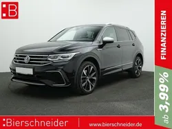 Schwarz Gebraucht 2022 VW Tiguan Allspace R-line SUV | 36.750 € (Fairer Preis)