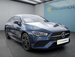 Blau Gebraucht 2022 Mercedes CLA250e Limousine | 28.449 € (Guter Preis)