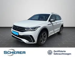 Pure white Gebraucht 2024 VW Tiguan Allspace R-line SUV | 45.300 € (Fairer Preis)