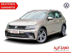 Beige Gebraucht 2018 VW Tiguan R-line SUV | 27.950 € (Superpreis)