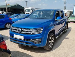 Blau Gebraucht 2019 VW Amarok Abholung | 34.900 € (Teuer)