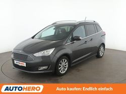 Grau Gebraucht 2018 Ford Grand C-Max Titanium Van / Kleinbus | 13.510 € (Etwas zu teuer)