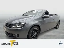 Grau Gebraucht 2015 VW Golf Cabriolet LOUNGE Cabrio | 11.450 € (Fairer Preis)