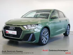 Distriktgrün metallic Gebraucht 2024 Audi A1 Sportback S-Line Kleinwagen | 26.290 € (Fairer Preis)